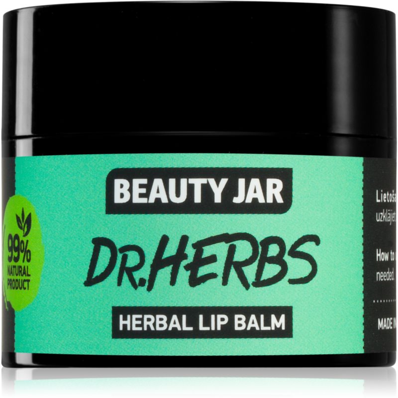 Beauty Jar Dr. Herbs Lippenbalsam mit nahrhaften Effekt 15 ml