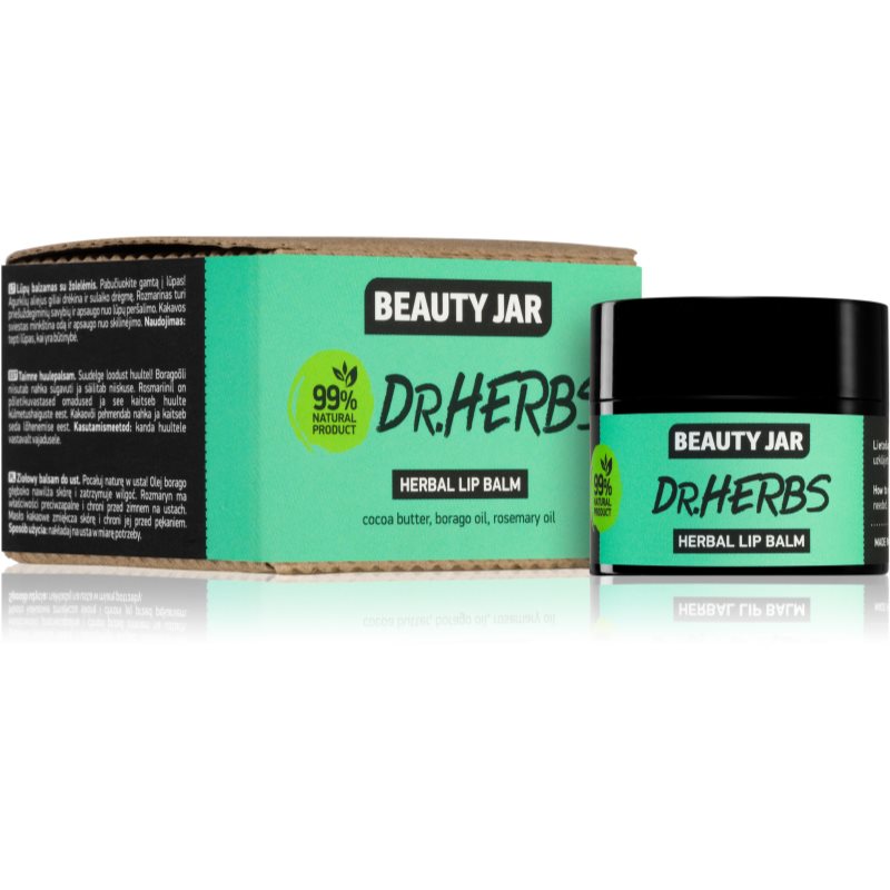 Beauty Jar Dr. Herbs Baume à Lèvres Effet Nourrissant 15 Ml