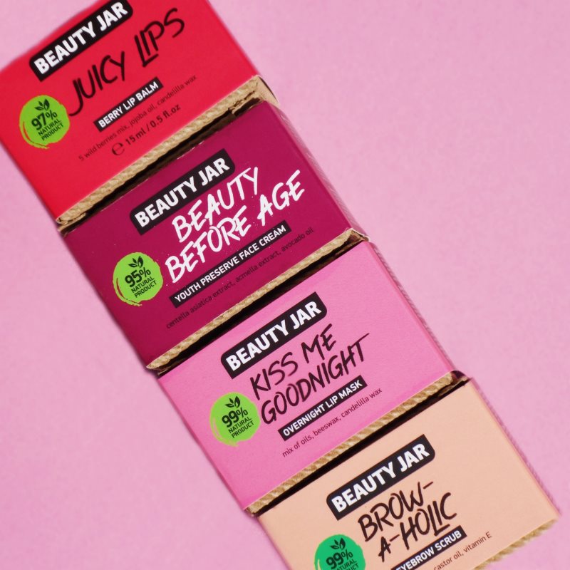 Beauty Jar Juicy Lips vyživující balzám na rty 15 ml