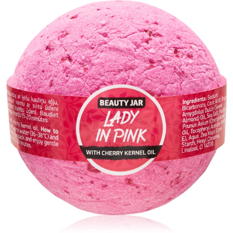 Beauty Jar Lady In Pink pezsgő fürdőgolyó 150 g