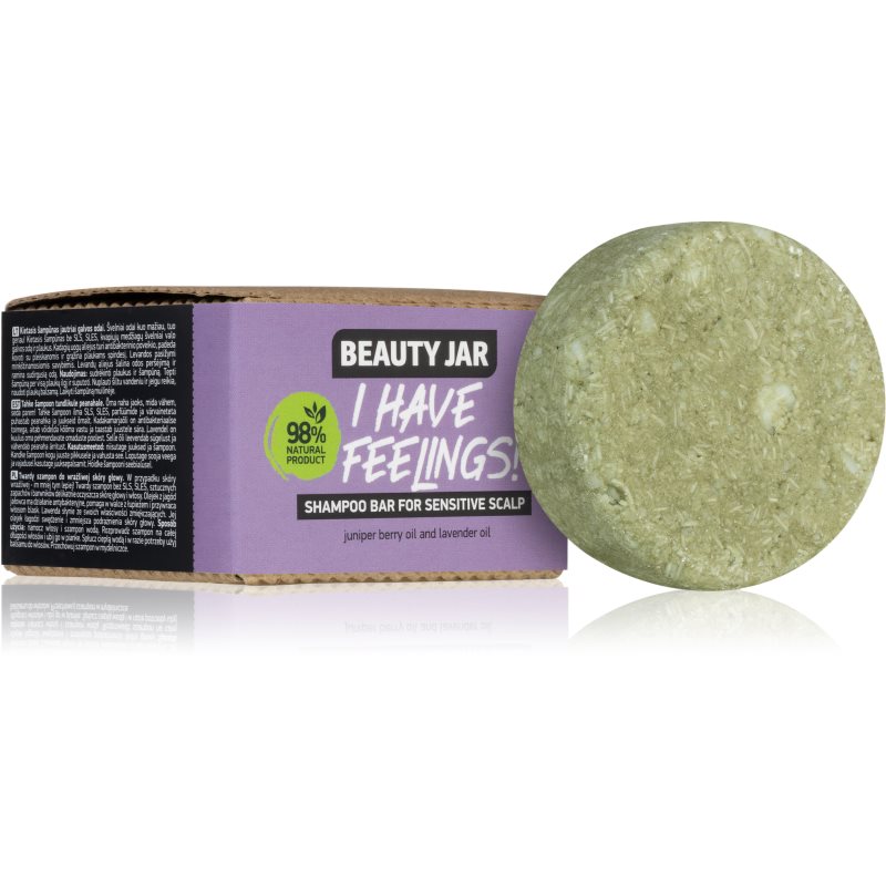 Beauty Jar I Have Feelings! Barre De Shampoing Pour Cuir Chevelu Sensible 65 G