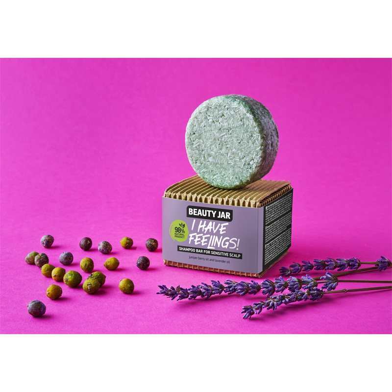 Beauty Jar I Have Feelings! Barre De Shampoing Pour Cuir Chevelu Sensible 65 G