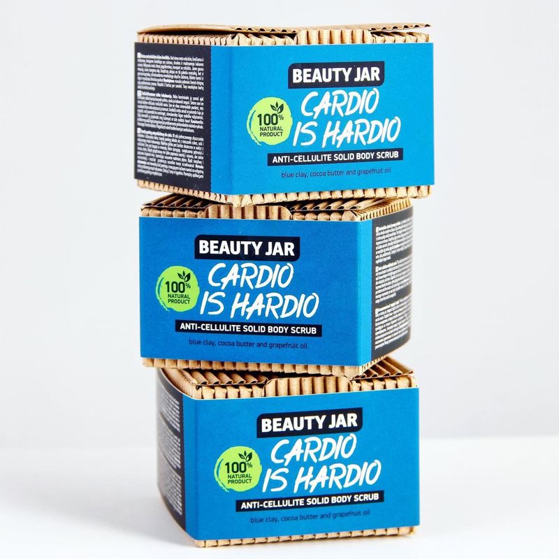 Beauty Jar Cardio Is Hardio пілінг для тіла проти целюліту 100 гр