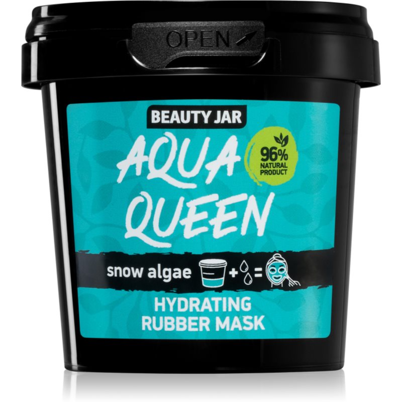 Beauty Jar Aqua Queen lehúzható maszk hidratáló hatással 20 g