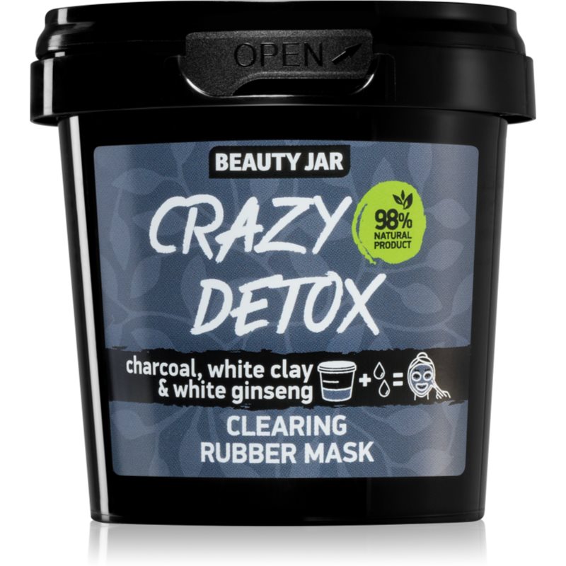 Beauty Jar Crazy Detox tisztító lehúzható maszk 20 g
