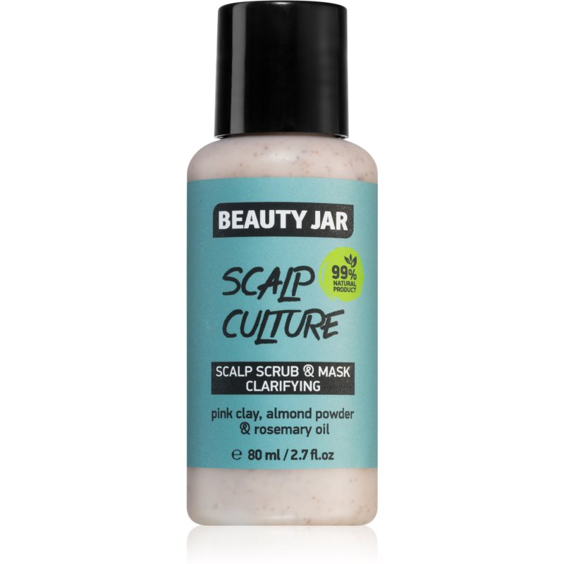 Beauty Jar Scalp Culture peelingová maska na vlasy a vlasovú pokožku 80 ml