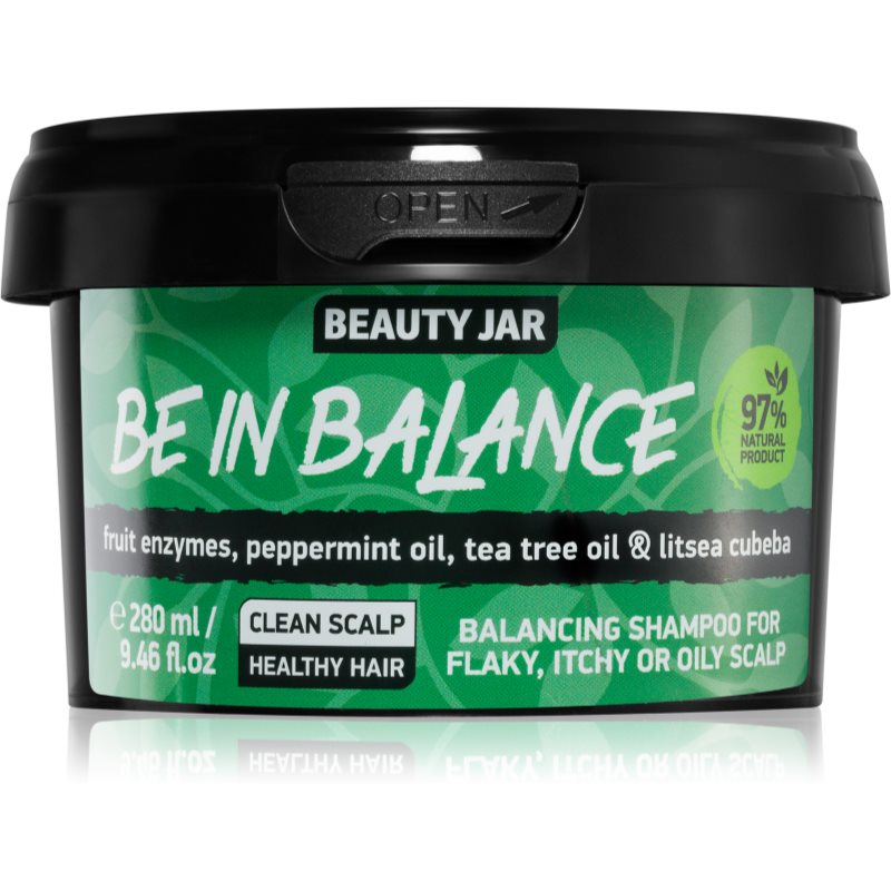 Beauty Jar Be In Balance upokojujúci šampón pre suchú pokožku hlavy so sklonom k svrbeniu 280 ml