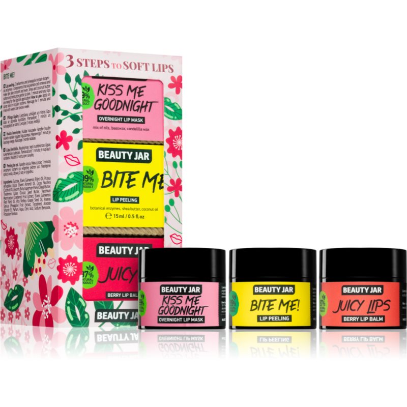 Beauty Jar 3 Steps to SOFT Lips gift set (for lips)
