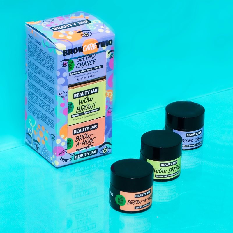 Beauty Jar Brow Care Trio Geschenkset für die Augenbrauen