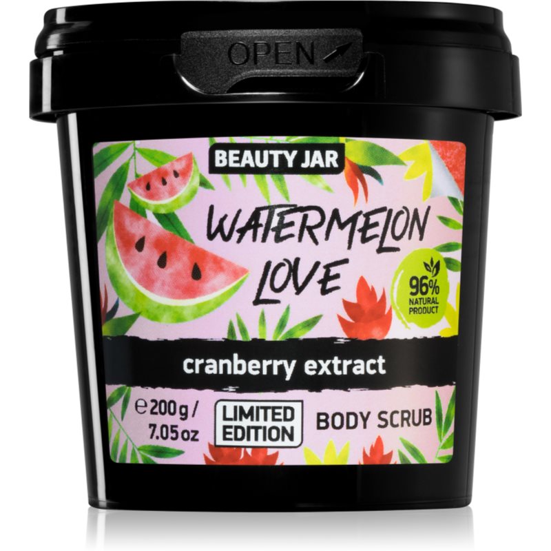 Beauty Jar Watermelon Love zjemňujúci telový peeling 200 g