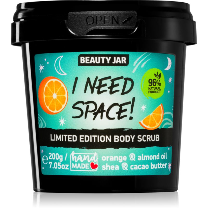 Beauty Jar I Need Space! osviežujúci telový peeling 200 g