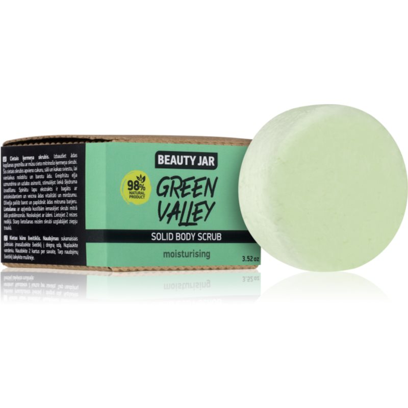 Beauty Jar Green Valley Gommage Exfoliant Solide Effet Nourrissant 100 G