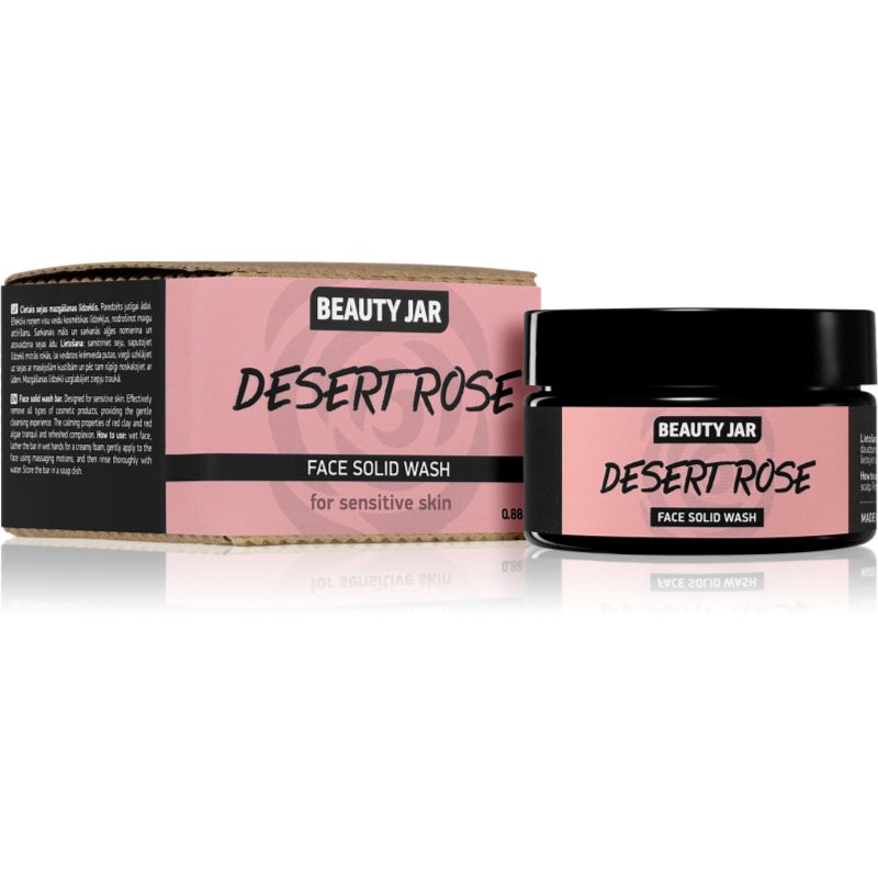 Beauty Jar Desert Rose sapun za čišćenje lica za osjetljivu kožu lica 25 g