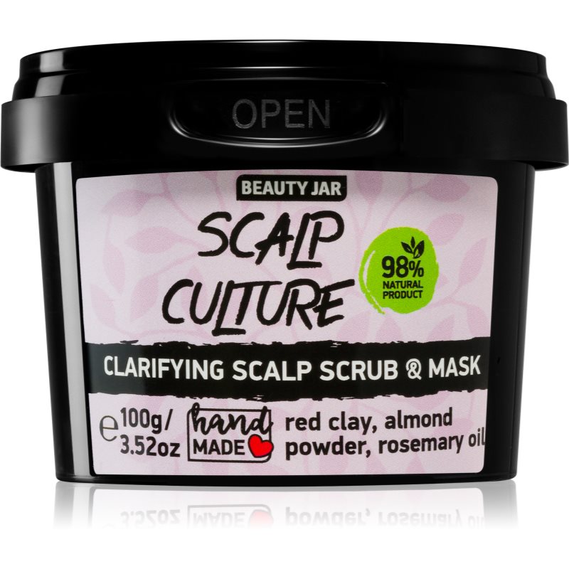 Beauty Jar Scalp Culture Peeling und Maske für Haare und Kopfhaut 100 g