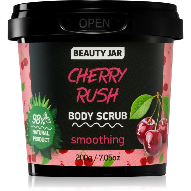 Beauty Jar Cherry Rush омекотяващ скраб за тяло 200 гр.