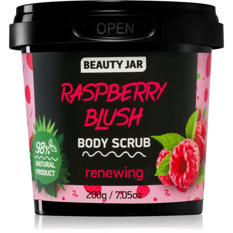 Beauty Jar Raspberry Blush освіжаючий скраб для тіла 200 гр