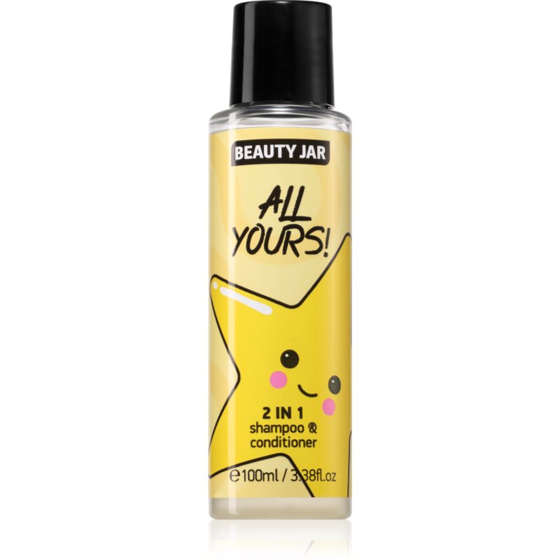 Beauty Jar All Yours! šampon a kondicionér 2 v 1 100 ml