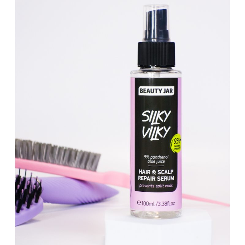 Beauty Jar Silky Vilky regenerierendes Serum für Haare und Kopfhaut 100 ml (Bild 4)