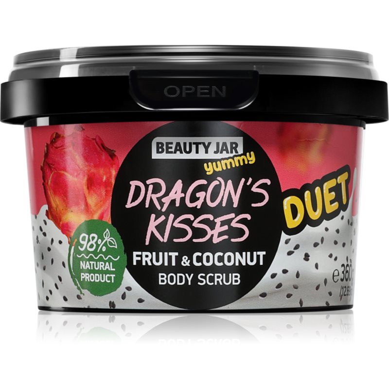 Beauty Jar Yummy Dragon's Kisses tělový peeling 360 g