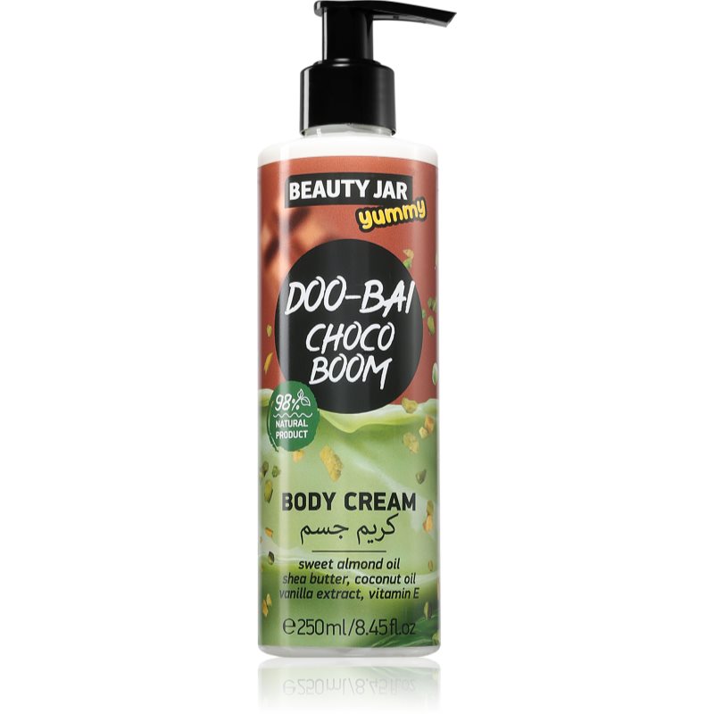 Beauty Jar Yummy Doo-Bai Choco Boom tělový krém 250 ml