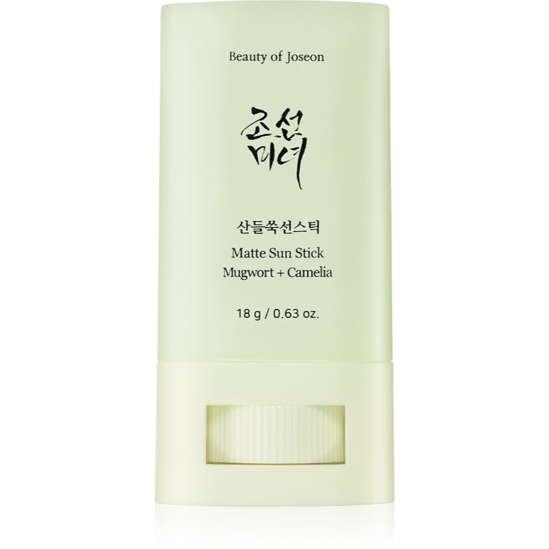 Beauty Of Joseon Matte Sun Stick Mugwort + Camelia Sunscreen Stick SPF 50+ 18 G