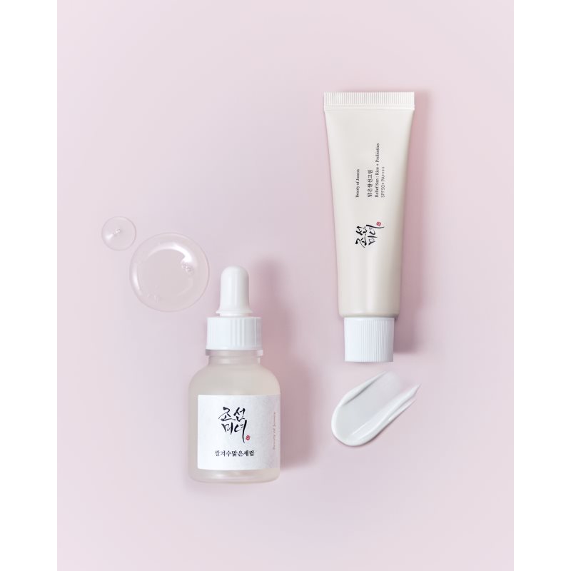 Beauty of Joseon Morning Rice Duo Set sada pre zjednotenie farebného tónu pleti (obrázok 4)