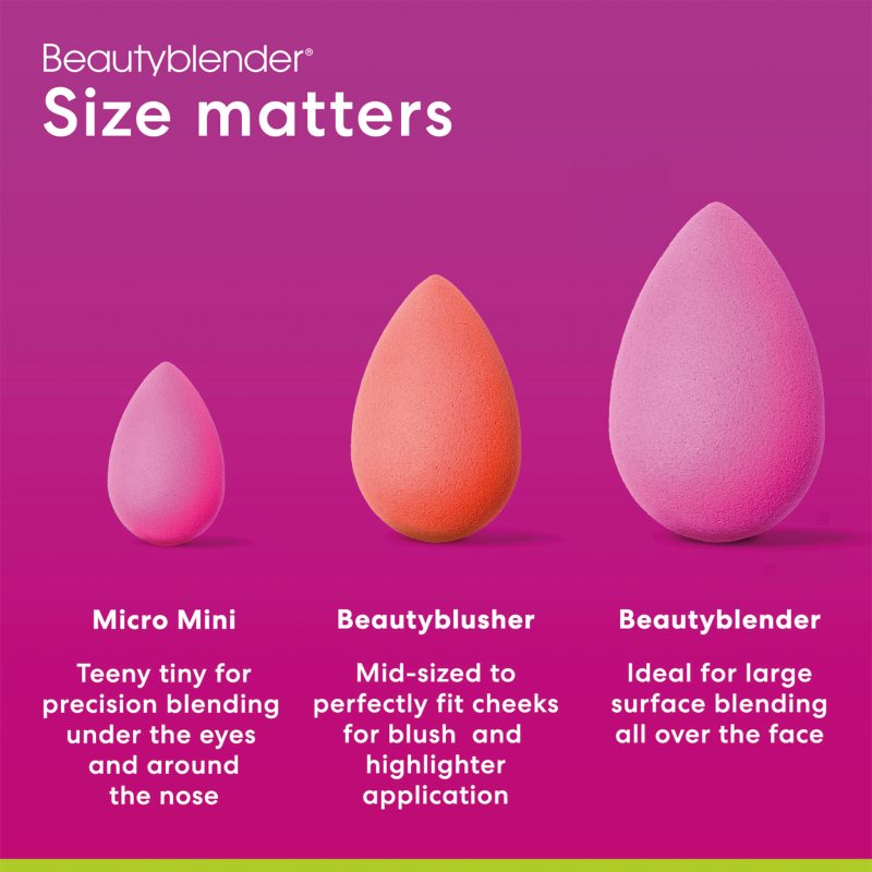  Beautyblender® Perfect Trio Set Precise Makeup Sponge 