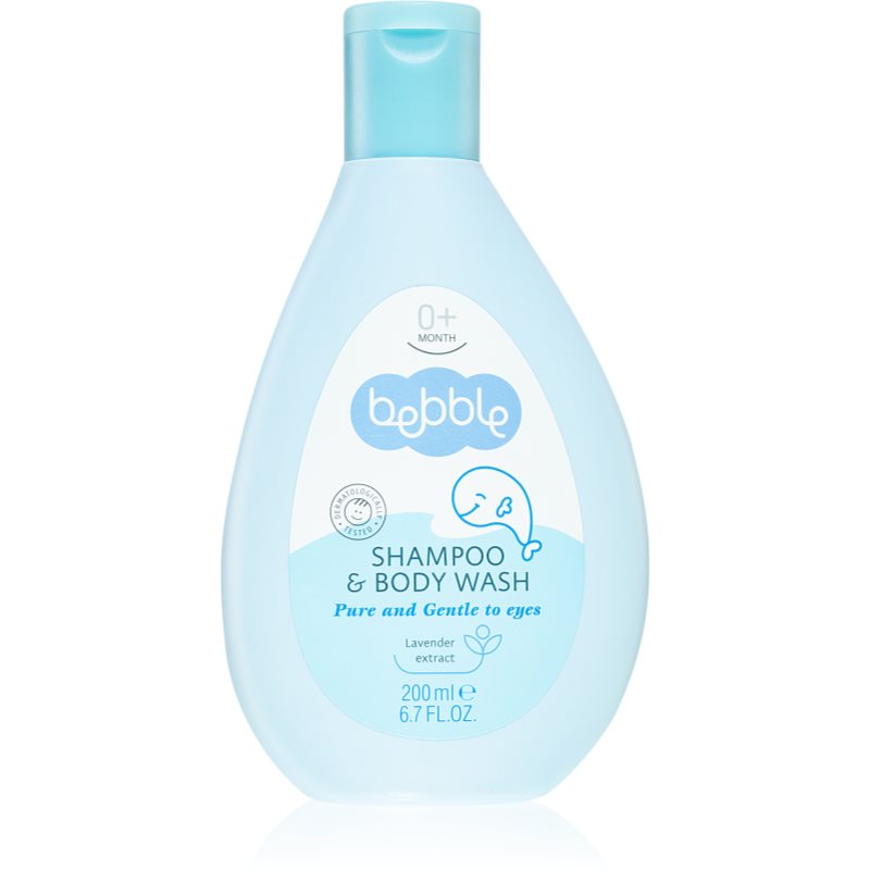 Bebble Shampoo & Body Wash „Du viename“ šampūnas ir valomasis gelis 200 ml