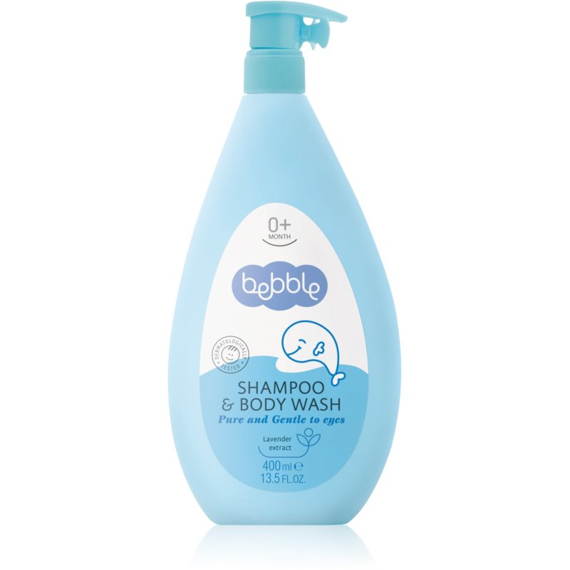 Bebble Shampoo & Body Wash „Du viename“ šampūnas ir valomasis gelis 400 ml