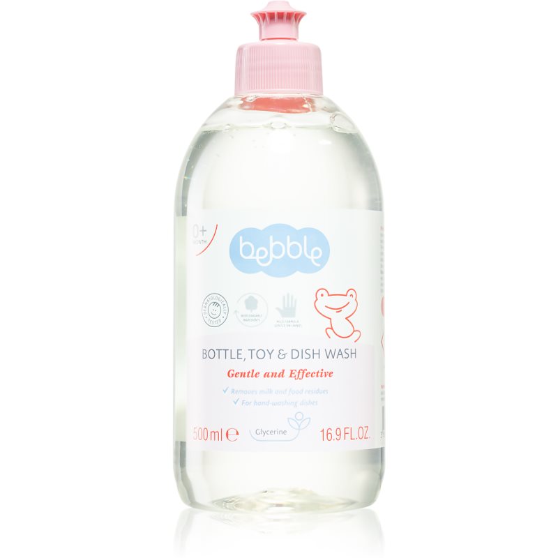 Bebble Bottle, Toy & Dish Wash mosószer a gyerekruhákhoz 500 ml
