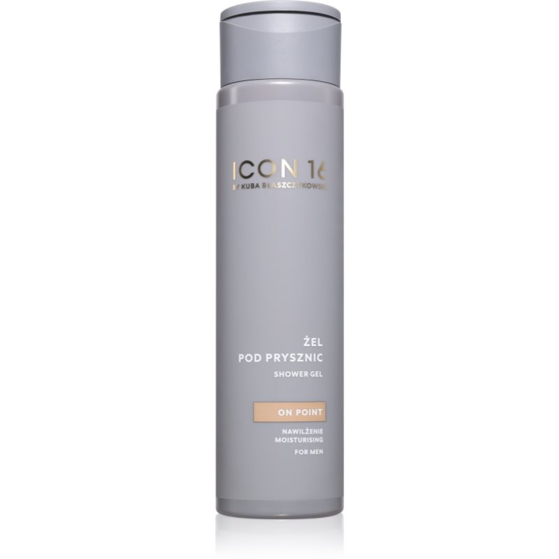 beBIO ICON16 On Point hydratačný sprchový gél pre mužov 300 ml
