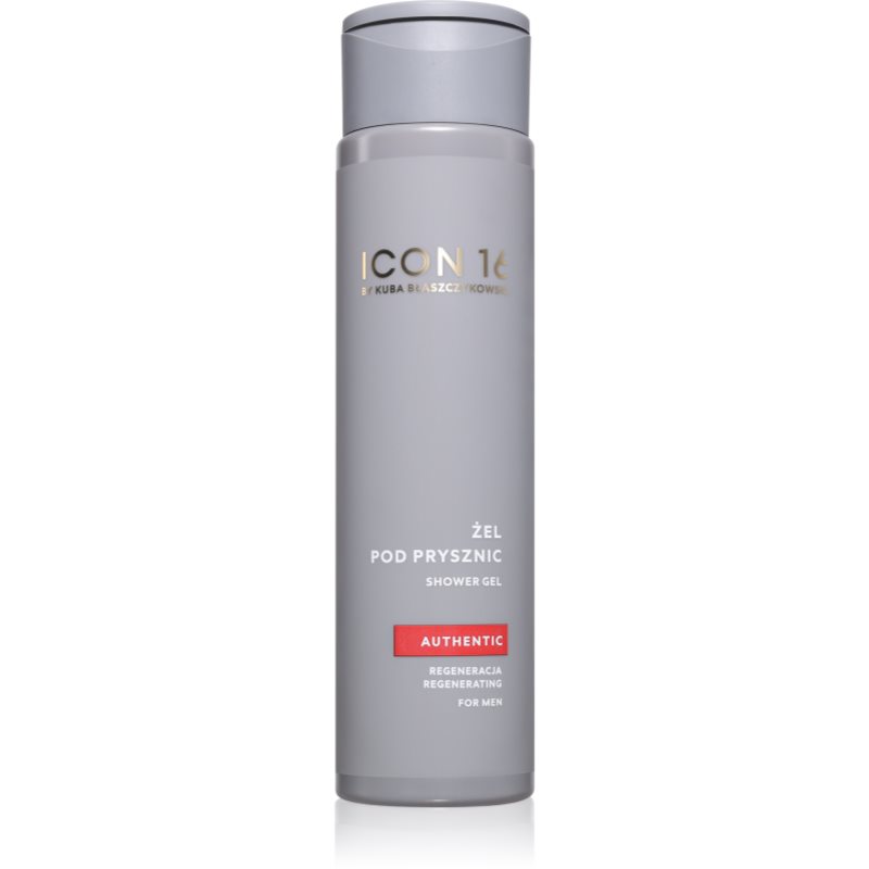 beBIO ICON16 Authentic regeneračný sprchový gél pre mužov 300 ml