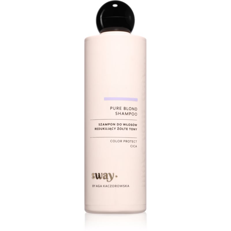 beBIO SWAY Pure Blond šampūns pret dzelteniem toņiem 300 ml