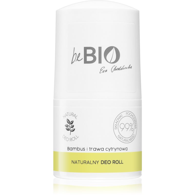 beBIO Bamboo & Lemongrass dezodorantas rutulinė priemonė 50 ml