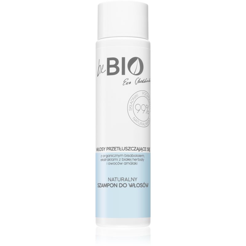 beBIO Greasy Hair skystas ekologiškas šampūnas riebiems plaukams 300 ml