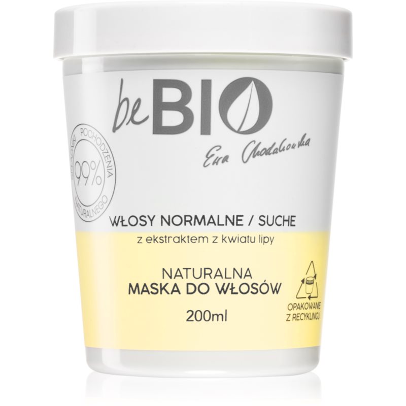 BeBIO Normal / Dry Hair маска для регенерації  для нормального та сухого волосся 200 мл