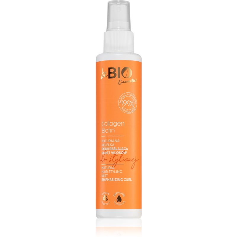 beBIO Natural Hair Styling styling spray a hullámos és göndör hajra 150 ml