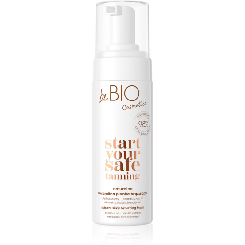 beBIO Safe Tanning Bräunungsschaum 150 ml