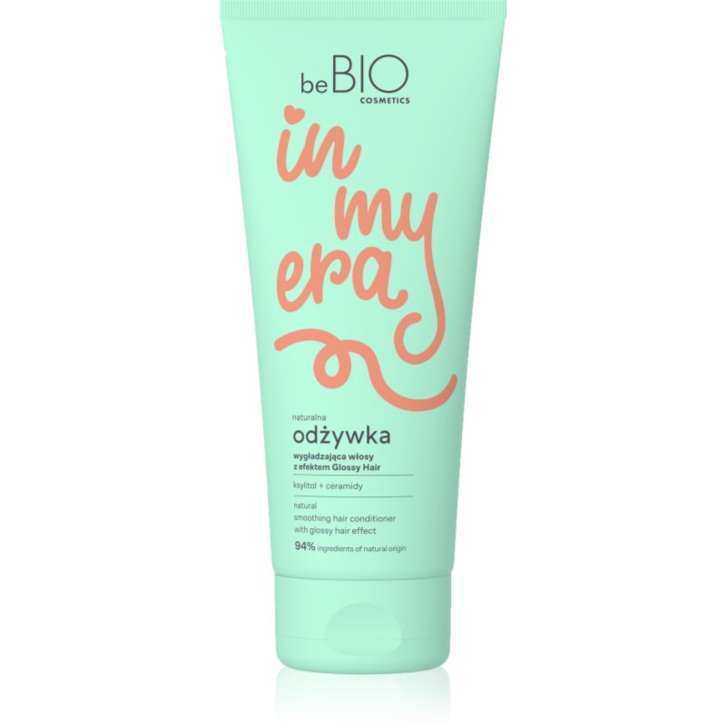 beBIO In My Era Natural Smoothing glättender Conditioner für glänzendes und geschmeidiges Haar 200 ml