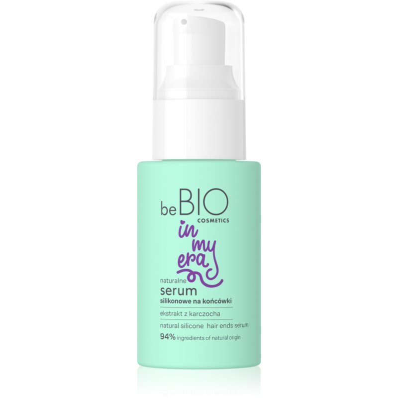 beBIO In My Era Natural Silicone regenerierendes Serum für trockene Haarspitzen 50 ml