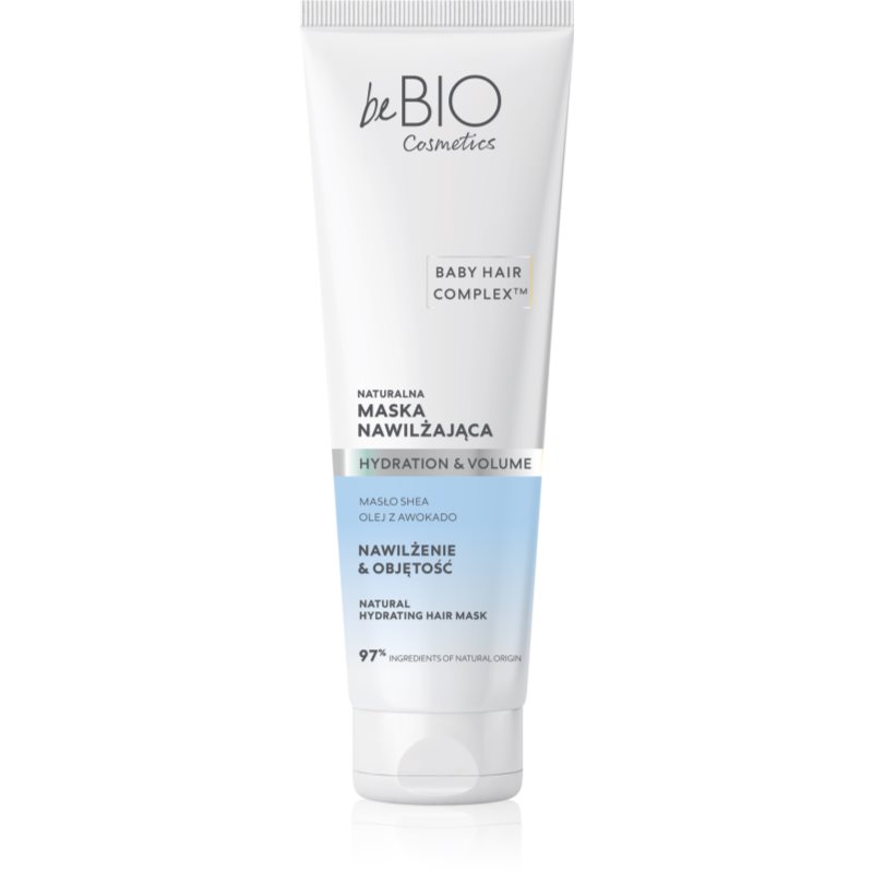 beBIO Baby Hair Complex Hydration & Volume hydratačná maska na vlasy na bohatý objem 150 ml