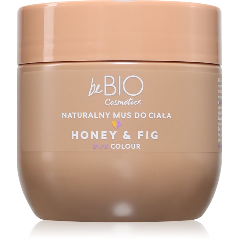 beBIO Honey & Fig пяна-грижа за тяло с подхранващ ефект 200 мл.