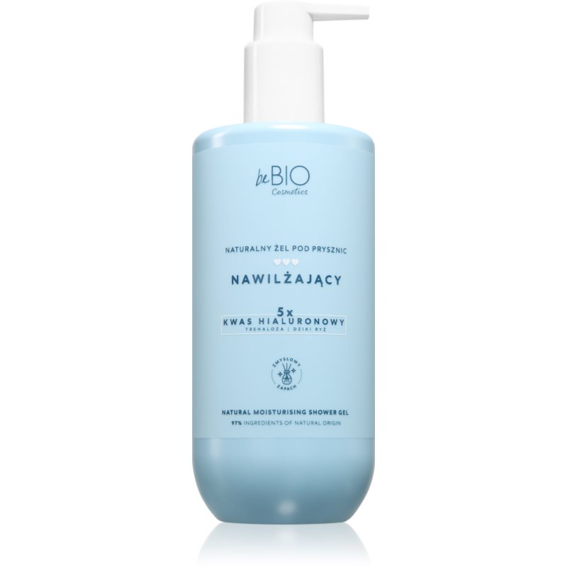 beBIO Natural Moisturising Shower Gel hydratačný sprchový gél 350 ml