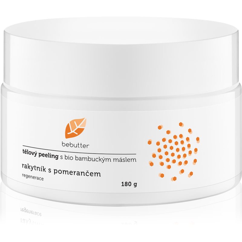 Bebutter tělový peeling rakytník s pomerančem tělový peeling 180 g