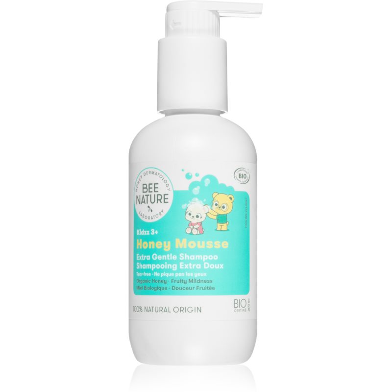 Bee Nature Kidzz Honey Mousse Gentle Shampoo For Children 200 Ml