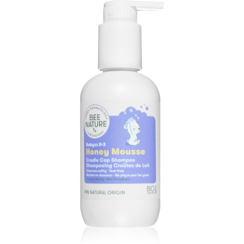 Bee Nature Babyzz Honey Mousse jemný šampón pre deti od narodenia 200 ml