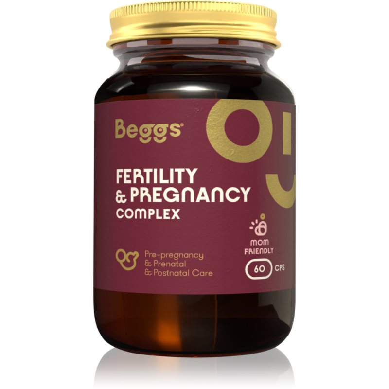 Beggs Fertility + Pregnancy COMPLEX kapsuly na podporu plodnosti pre ženy 60 cps kúpite na Notino.sk