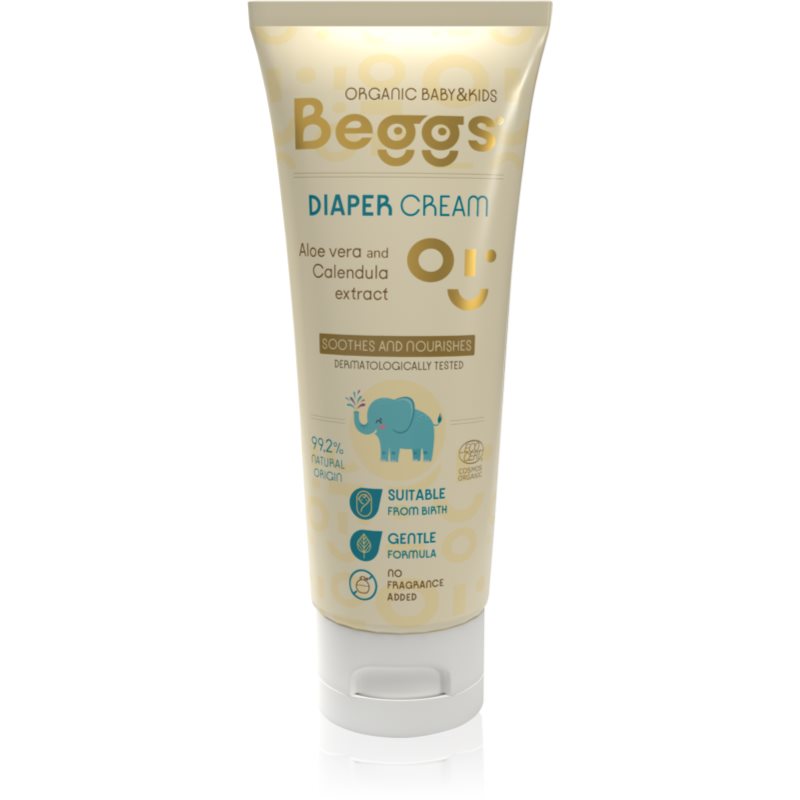 Beggs Diaper Cream krém na každodenní péči o zadeček 75 ml