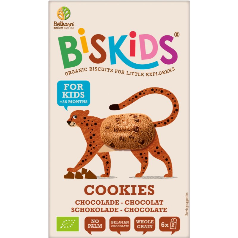 Belkorn Biskids sušienky s čokoládou pre deti 120 g