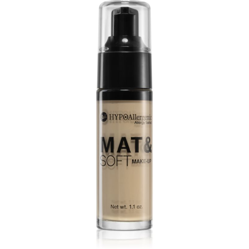 Bell Hypoallergenic Mat&Soft make-up usor matifiant culoare 02 Natural 30 ml